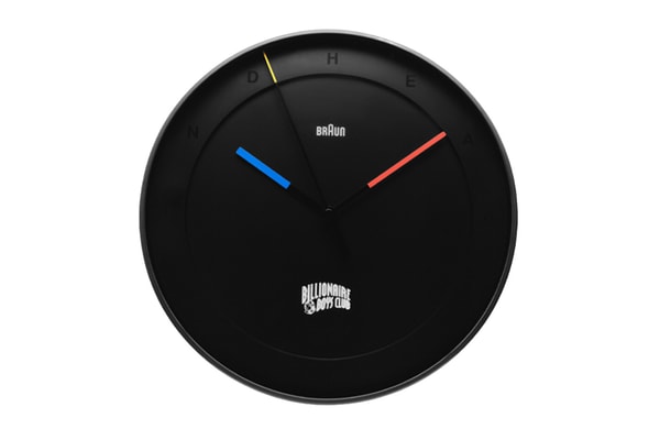 Billionaire Boys Club x Braun BC17 Wall Clock Collaboration Release Info