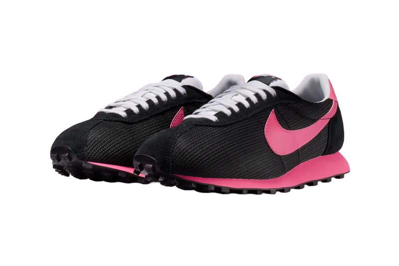 COMME des GARÇONS BLACK x Nike LD-1000 Spirit Pink Black White Spirit Pink IU7936-001 Official Images