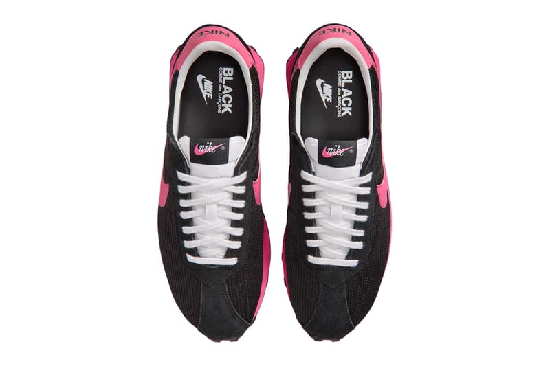 COMME des GARÇONS BLACK x Nike LD-1000 Spirit Pink Black White Spirit Pink IU7936-001 Official Images