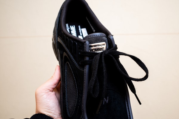 Comme des Garçons HOMME x New Balance U1890A Closer Look paris fashion week fw26 fall winter 2026 black charcoal orange beige