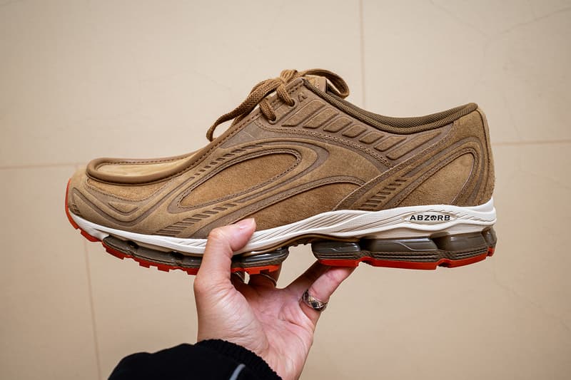 Comme des Garçons HOMME x New Balance U1890A Closer Look paris fashion week fw26 fall winter 2026 black charcoal orange beige