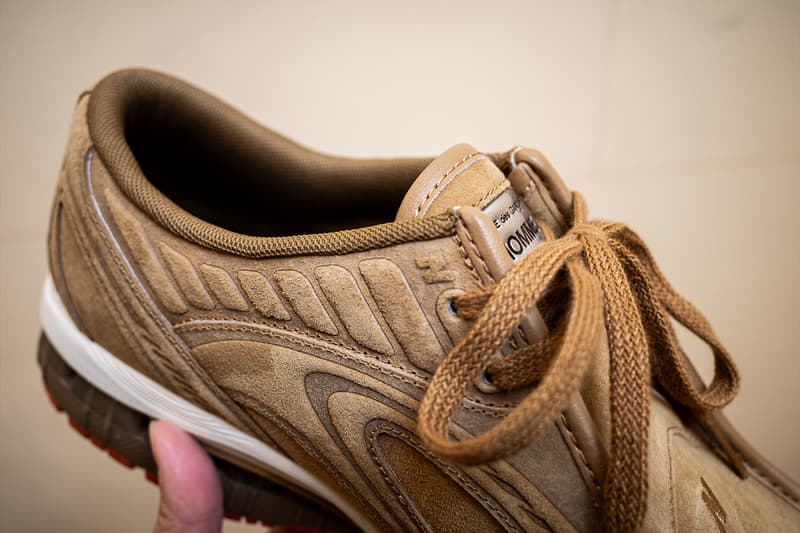 Comme des Garçons HOMME x New Balance U1890A Closer Look paris fashion week fw26 fall winter 2026 black charcoal orange beige