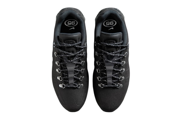 Nike Air Max 95 Hiking Shoe Black Off-Noir-Metallic Silver IQ1662-045 Release Info