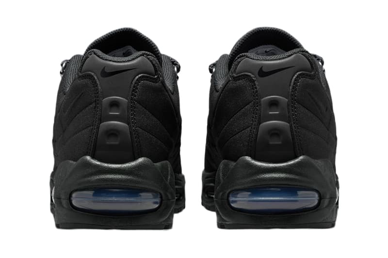 Nike Air Max 95 Hiking Shoe Black Off-Noir-Metallic Silver IQ1662-045 Release Info