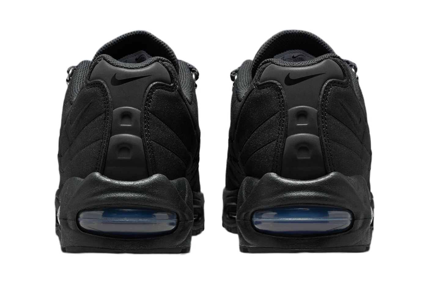Nike Air Max 95 Hiking Shoe Black Off-Noir-Metallic Silver IQ1662-045 Release Info