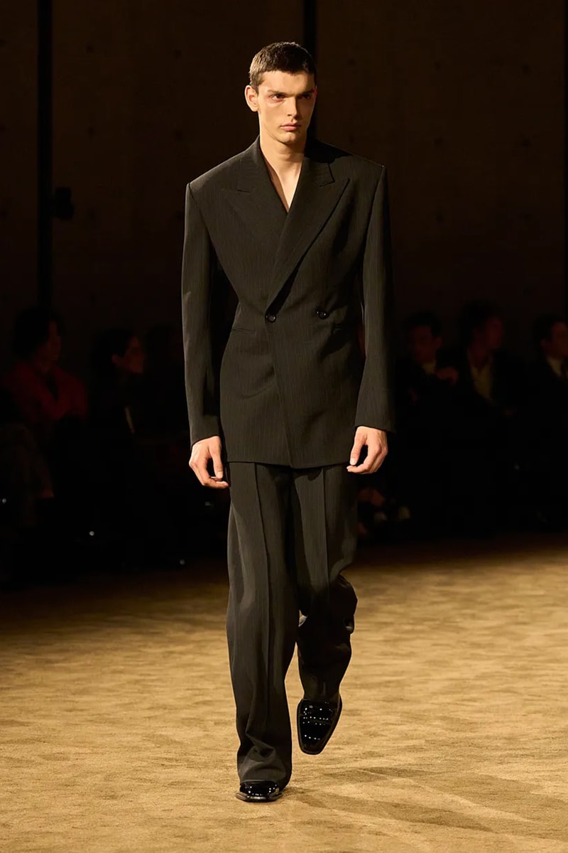 Saint Laurent Winter 2026 Menswear Paris Fashion Week Runway Collection anthony vaccarello
