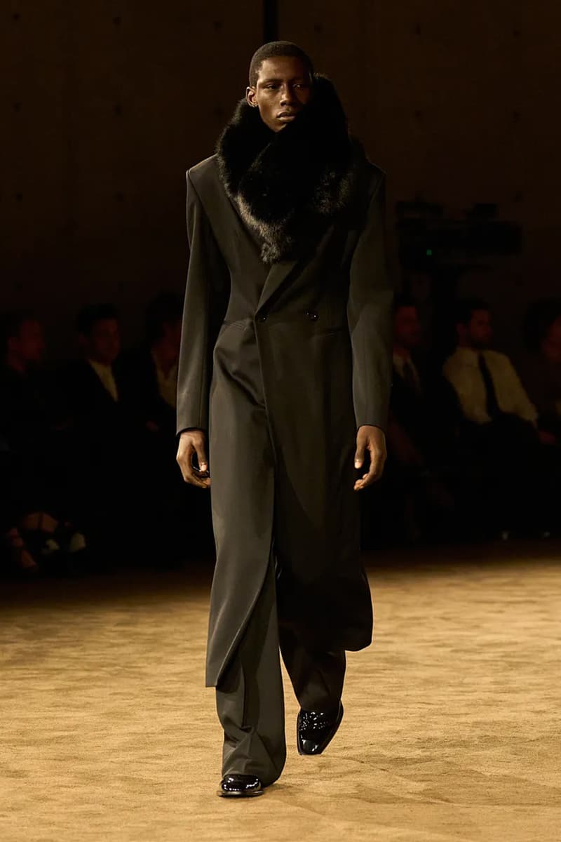 Saint Laurent Winter 2026 Menswear Paris Fashion Week Runway Collection anthony vaccarello