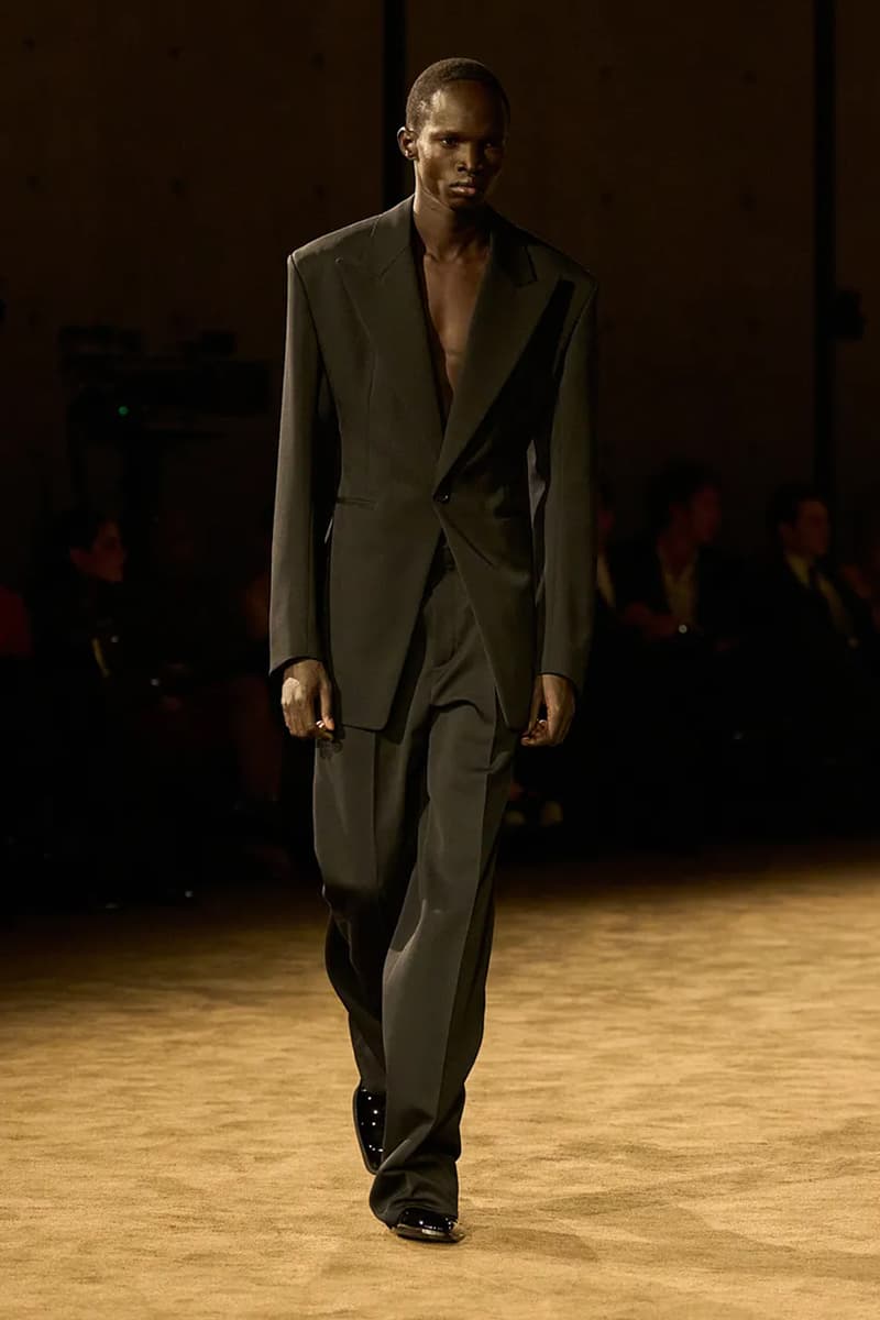 Saint Laurent Winter 2026 Menswear Paris Fashion Week Runway Collection anthony vaccarello