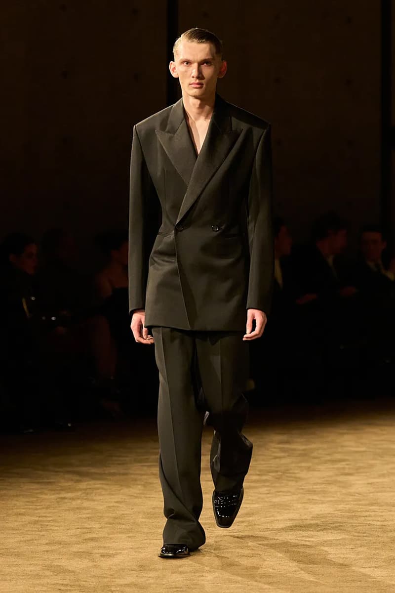 Saint Laurent Winter 2026 Menswear Paris Fashion Week Runway Collection anthony vaccarello