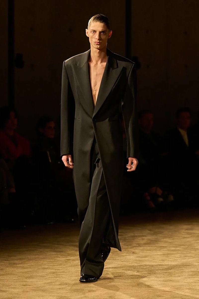 Saint Laurent Winter 2026 Menswear Paris Fashion Week Runway Collection anthony vaccarello
