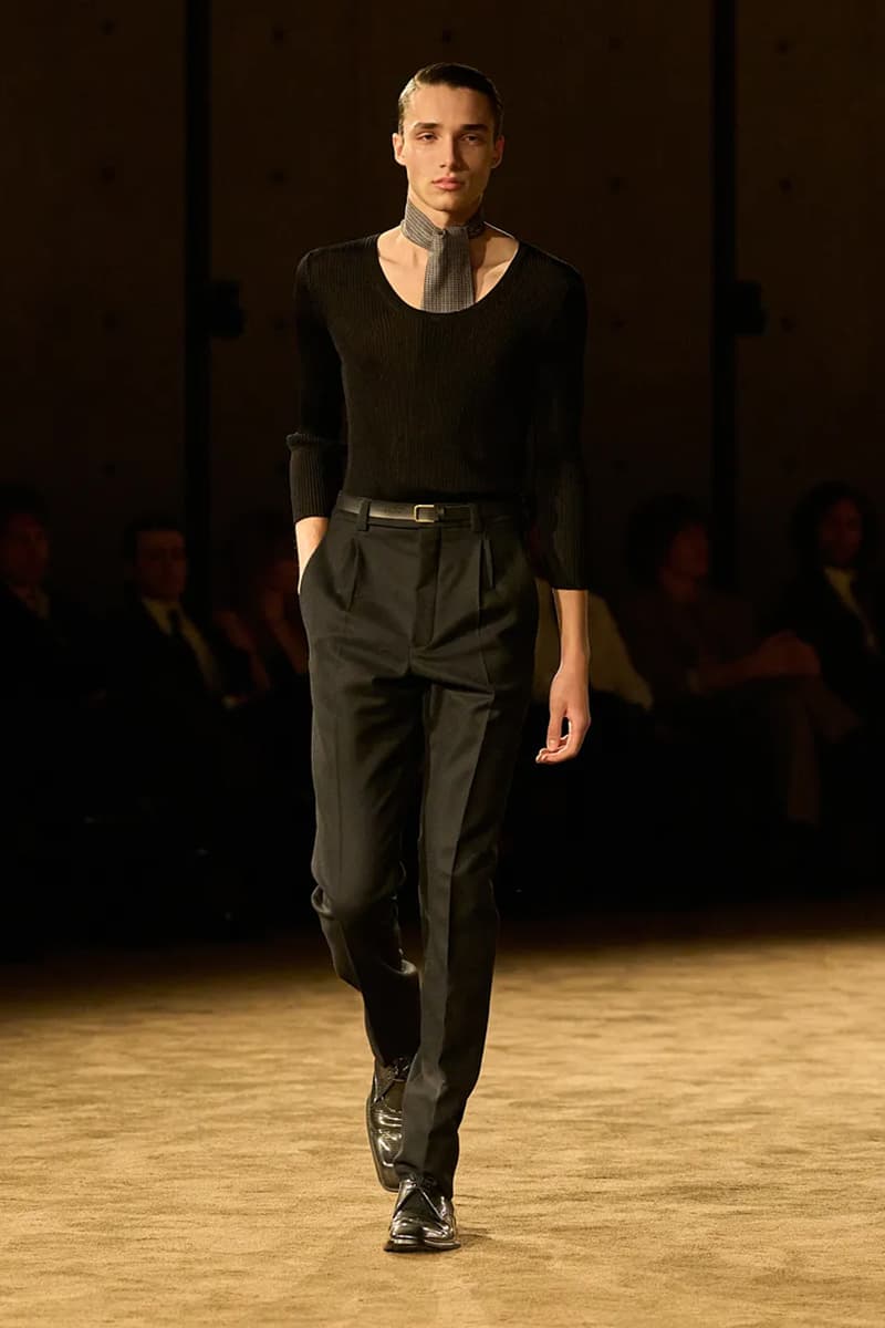 Saint Laurent Winter 2026 Menswear Paris Fashion Week Runway Collection anthony vaccarello