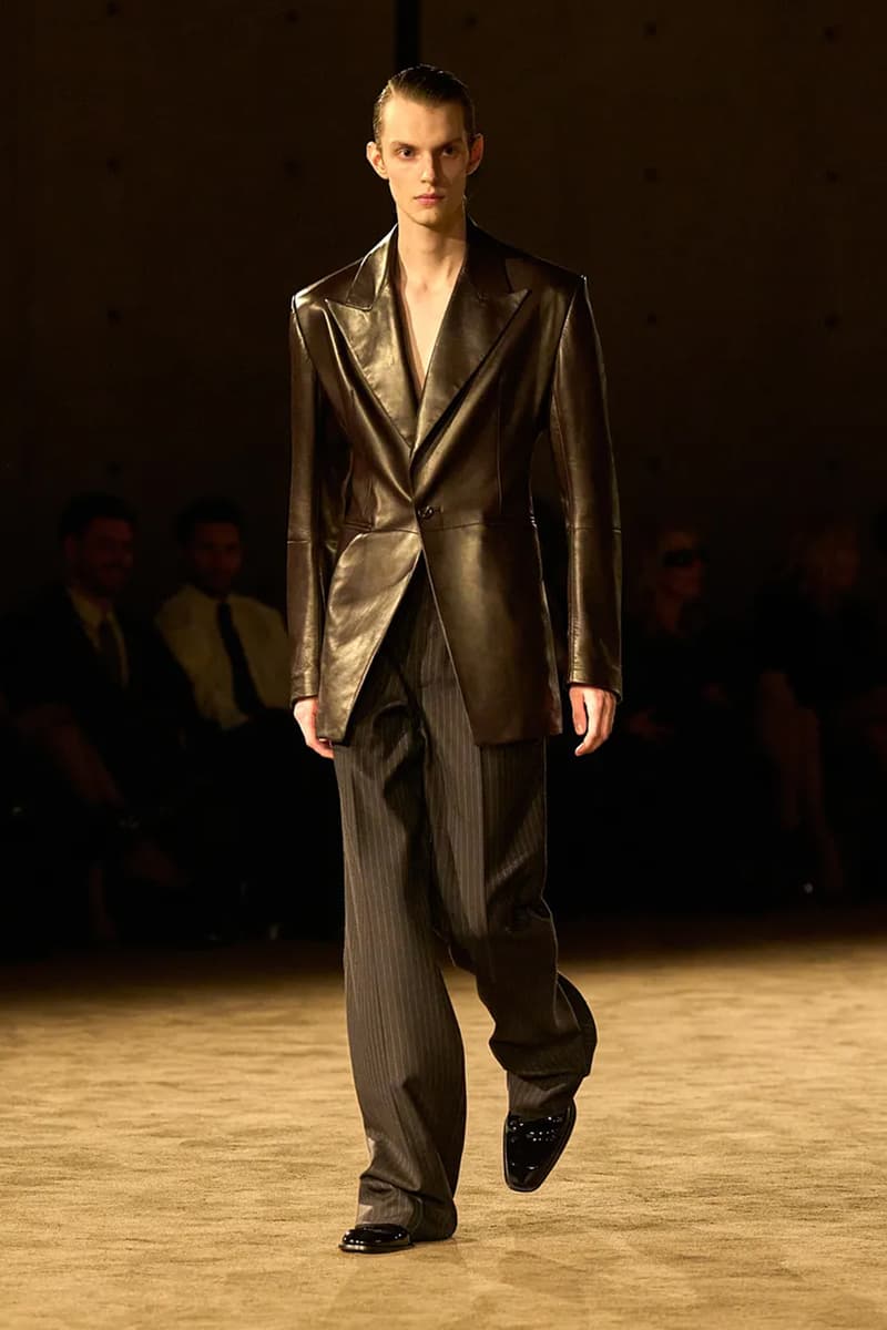 Saint Laurent Winter 2026 Menswear Paris Fashion Week Runway Collection anthony vaccarello