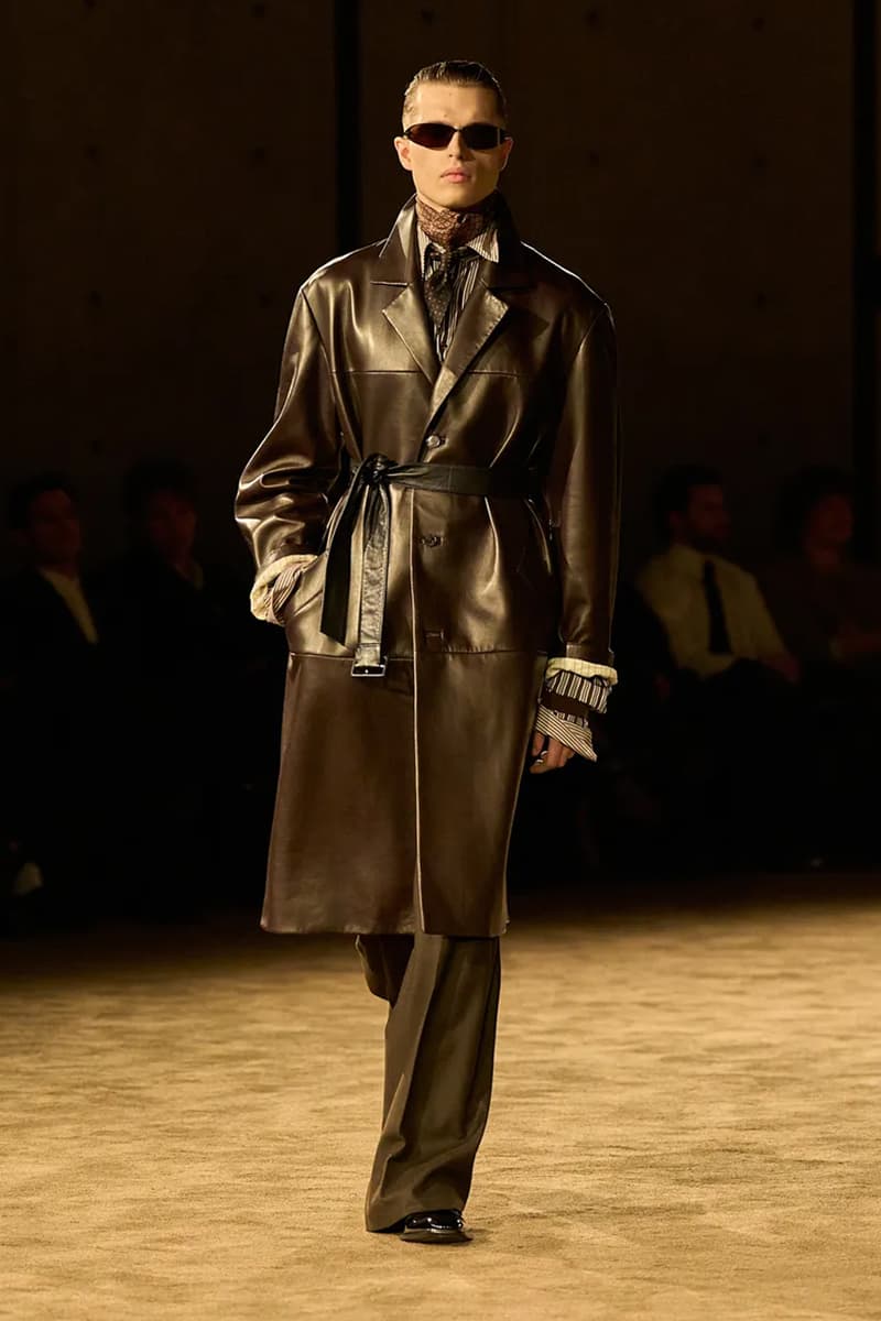 Saint Laurent Winter 2026 Menswear Paris Fashion Week Runway Collection anthony vaccarello