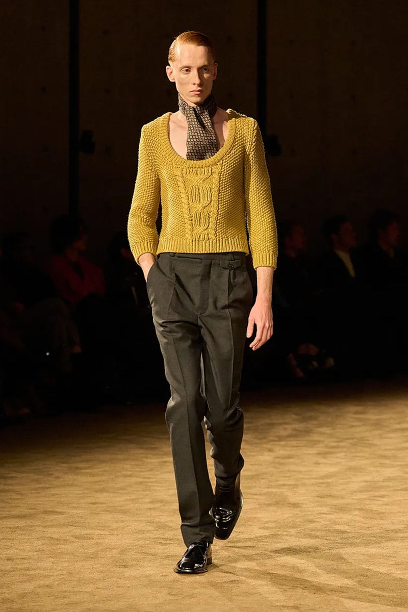 Saint Laurent Winter 2026 Menswear Paris Fashion Week Runway Collection anthony vaccarello