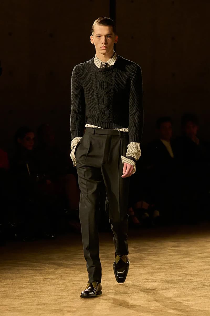 Saint Laurent Winter 2026 Menswear Paris Fashion Week Runway Collection anthony vaccarello