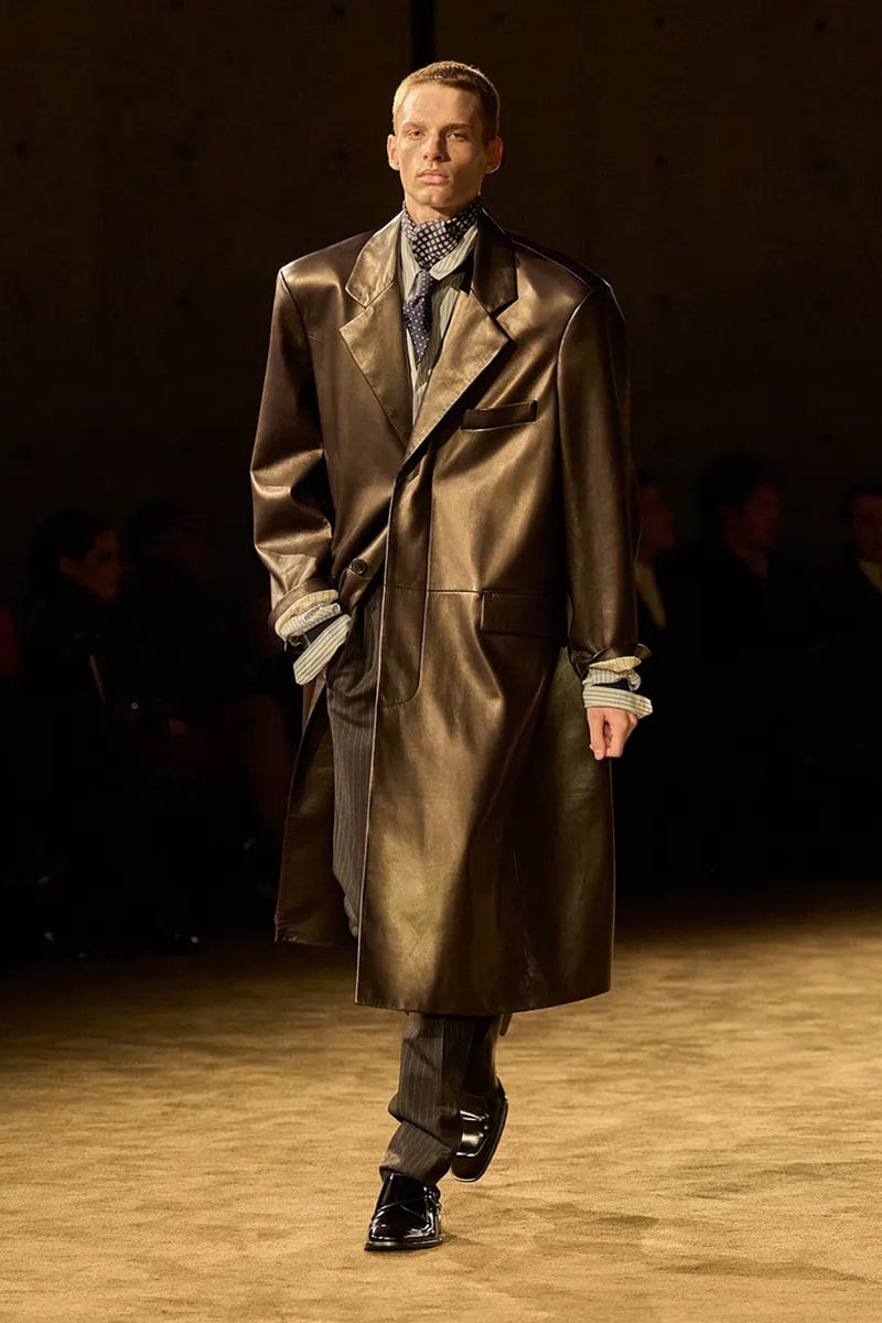 Saint Laurent Winter 2026 Menswear Paris Fashion Week Runway Collection anthony vaccarello