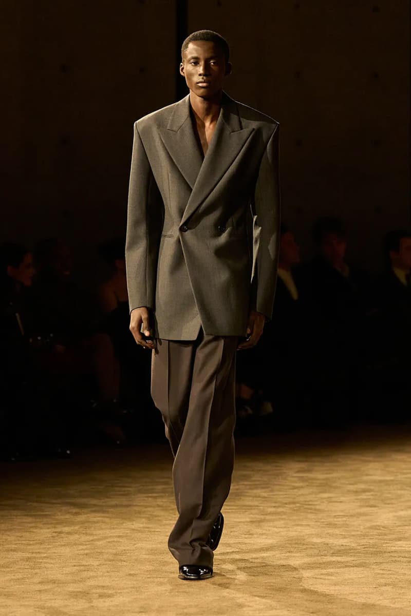 Saint Laurent Winter 2026 Menswear Paris Fashion Week Runway Collection anthony vaccarello