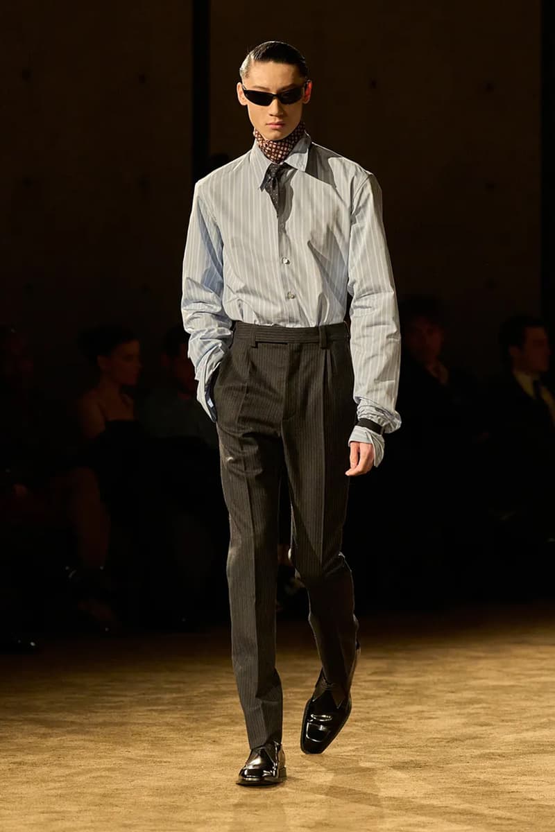 Saint Laurent Winter 2026 Menswear Paris Fashion Week Runway Collection anthony vaccarello