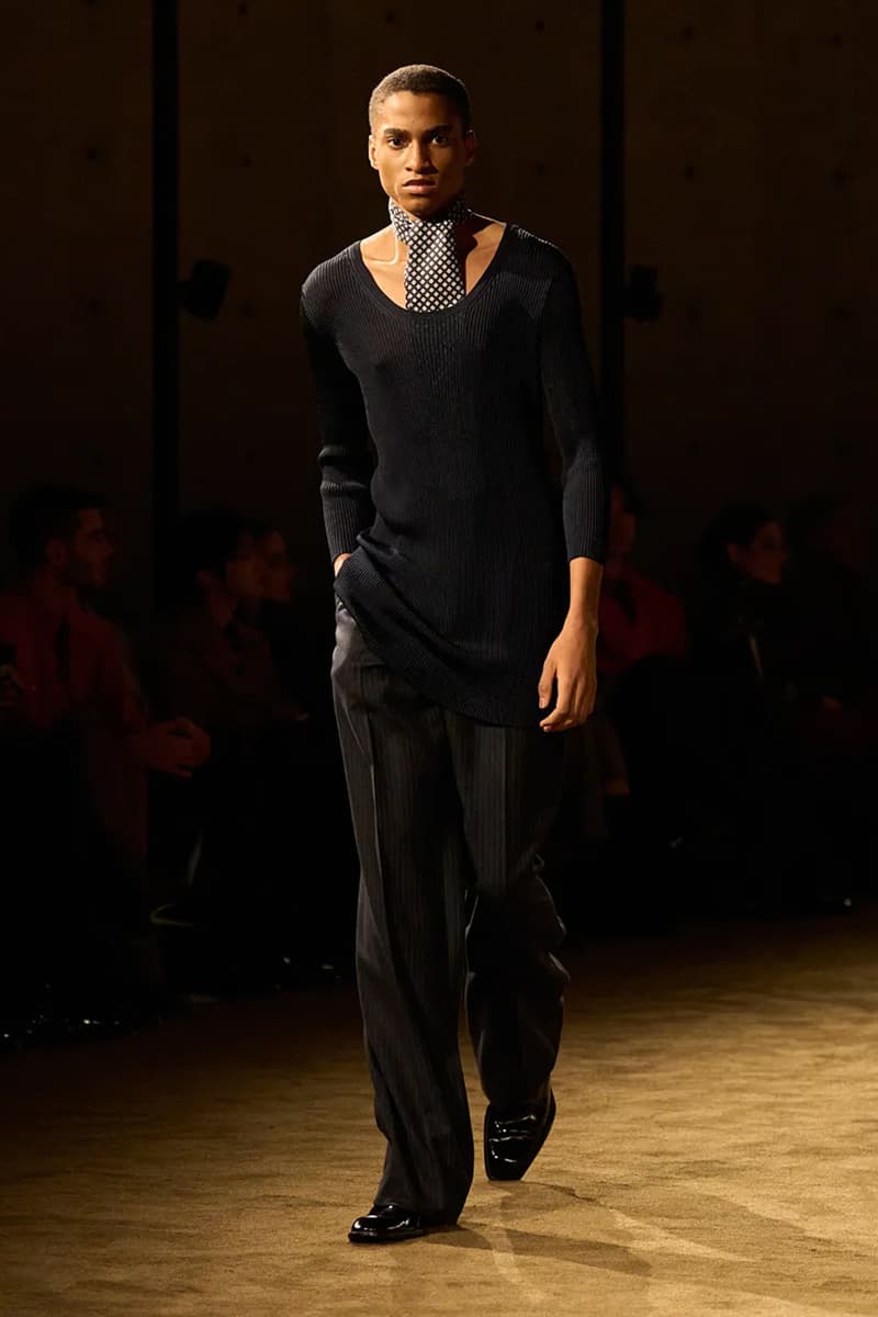 Saint Laurent Winter 2026 Menswear Paris Fashion Week Runway Collection anthony vaccarello