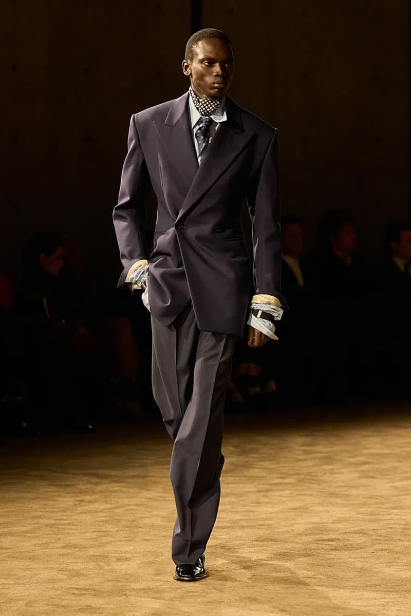 Saint Laurent Winter 2026 Menswear Paris Fashion Week Runway Collection anthony vaccarello