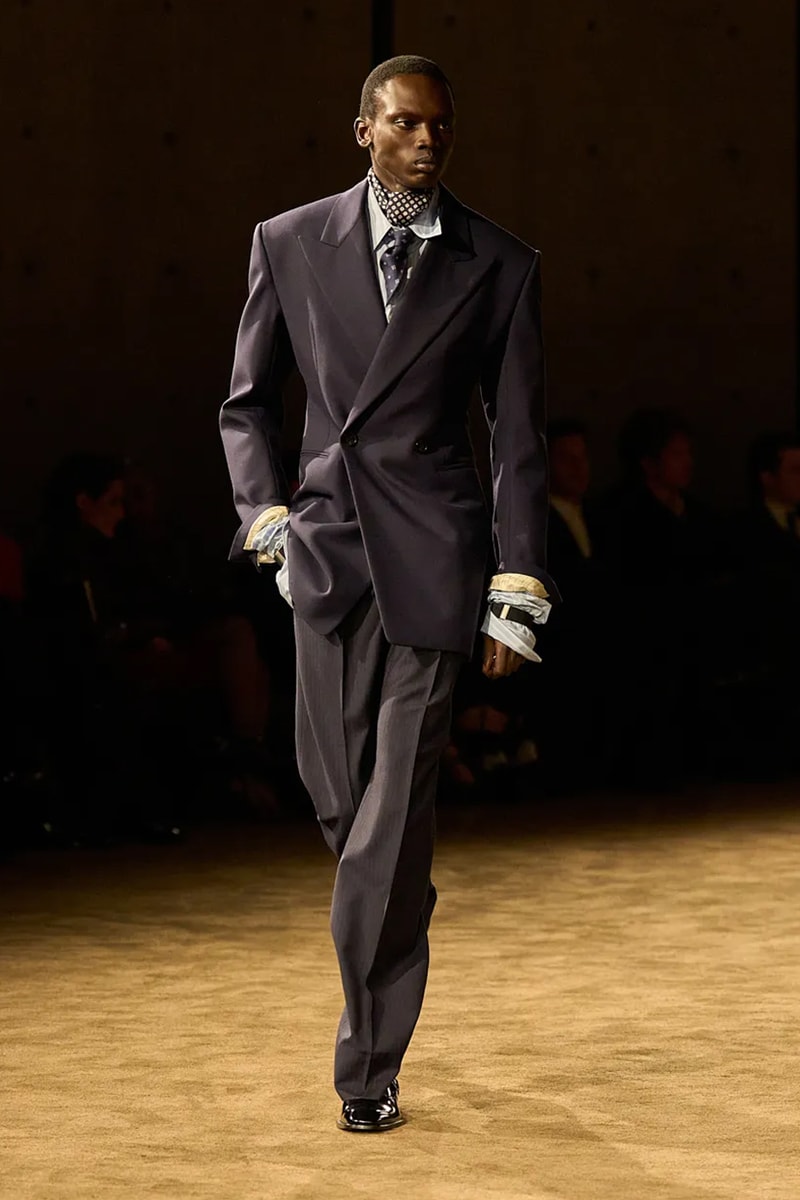 Saint Laurent Winter 2026 Menswear Paris Fashion Week Runway Collection anthony vaccarello