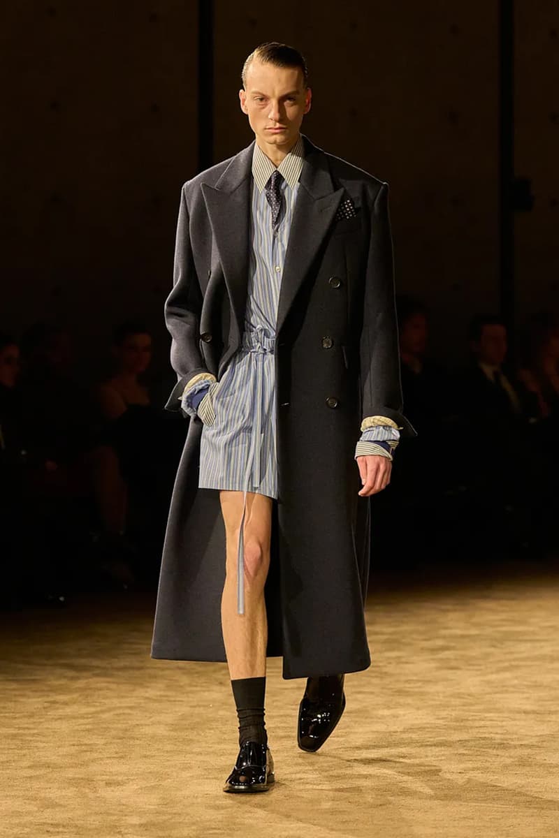 Saint Laurent Winter 2026 Menswear Paris Fashion Week Runway Collection anthony vaccarello