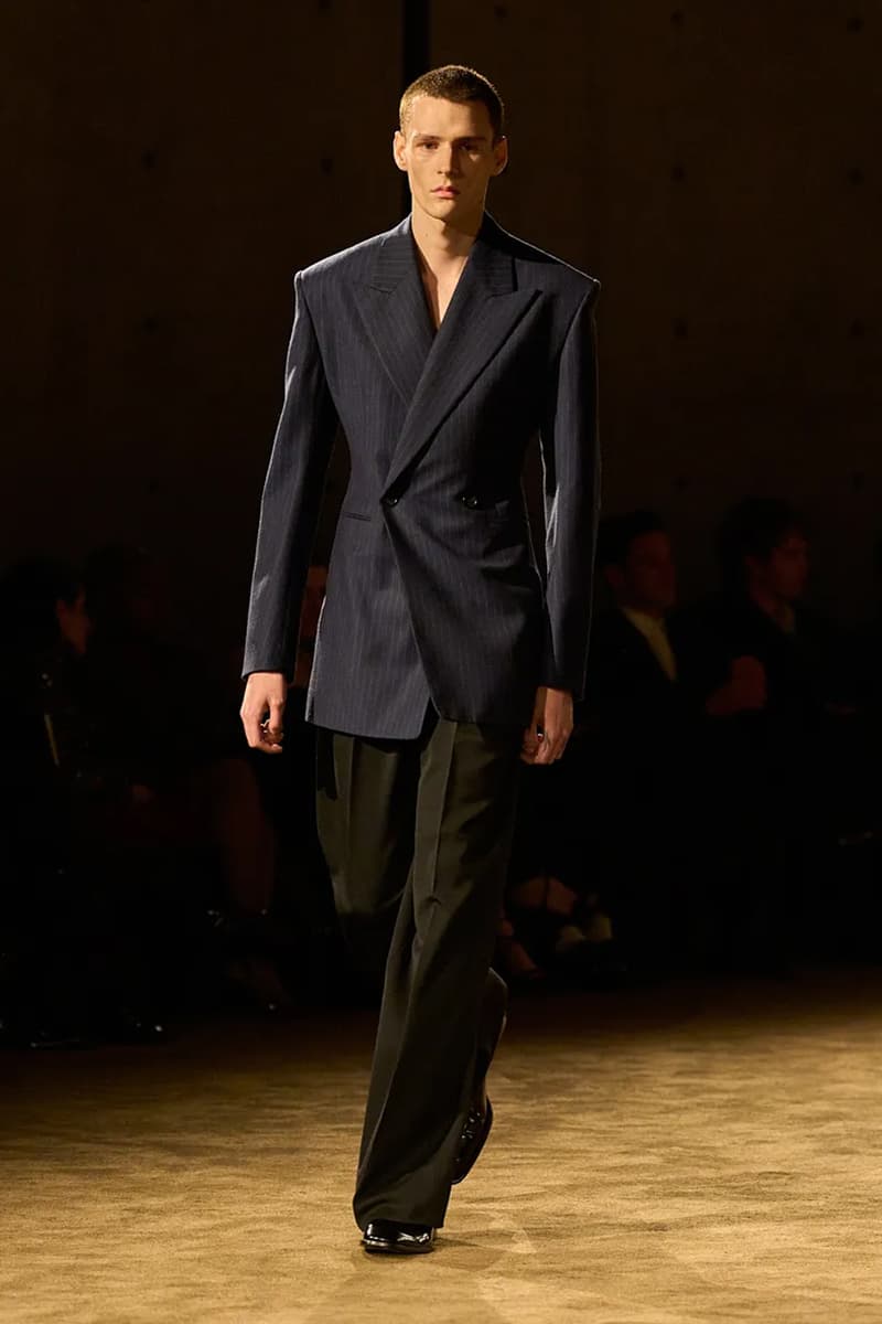 Saint Laurent Winter 2026 Menswear Paris Fashion Week Runway Collection anthony vaccarello