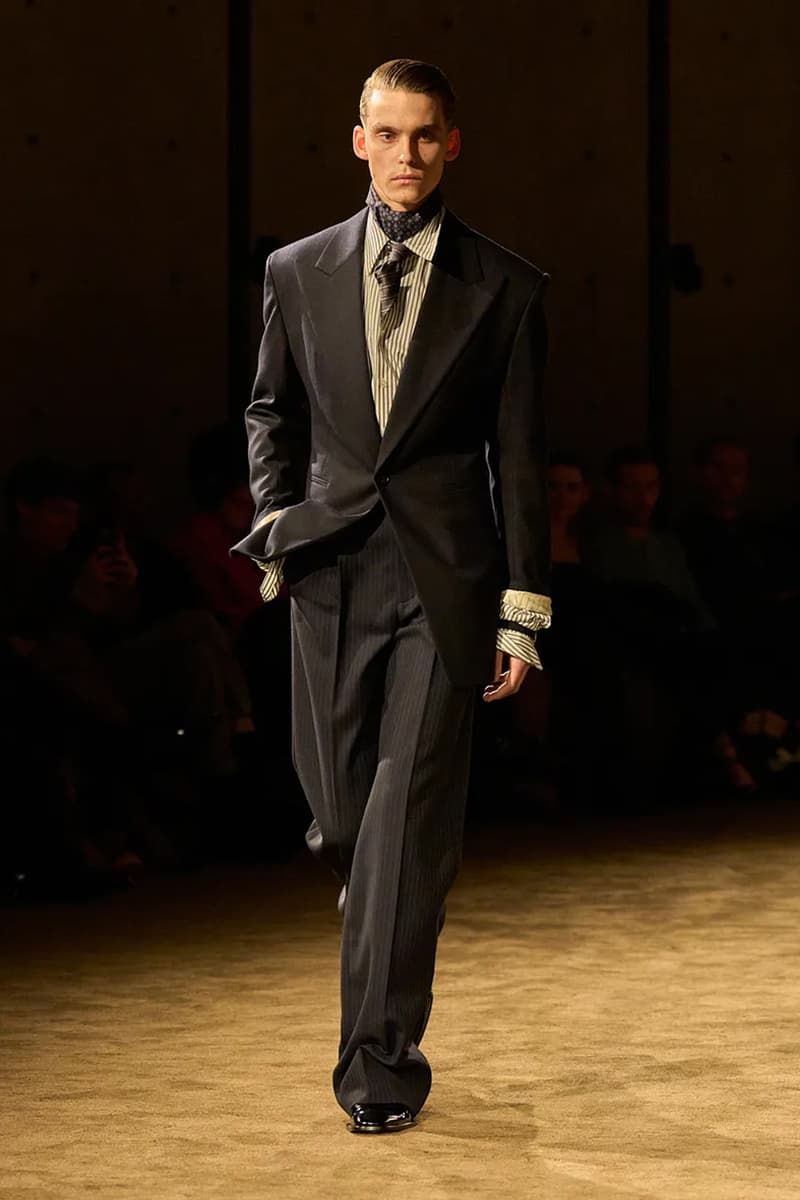 Saint Laurent Winter 2026 Menswear Paris Fashion Week Runway Collection anthony vaccarello