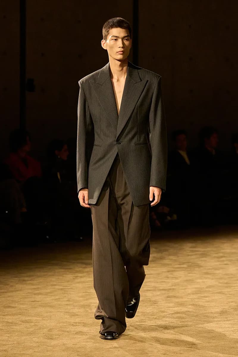 Saint Laurent Winter 2026 Menswear Paris Fashion Week Runway Collection anthony vaccarello