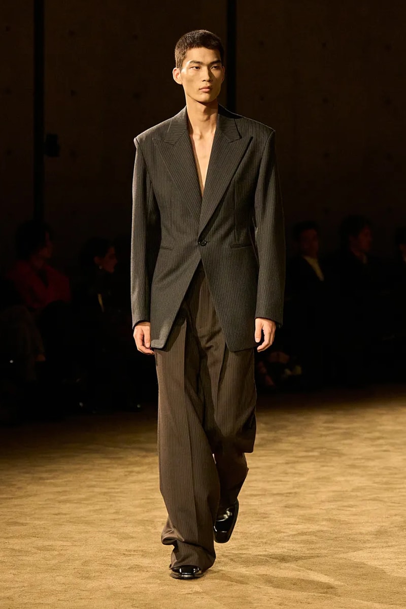 Saint Laurent Winter 2026 Menswear Paris Fashion Week Runway Collection anthony vaccarello