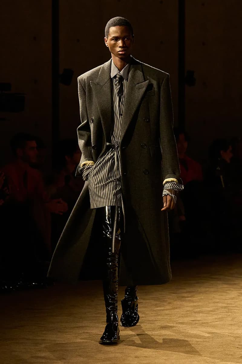 Saint Laurent Winter 2026 Menswear Paris Fashion Week Runway Collection anthony vaccarello