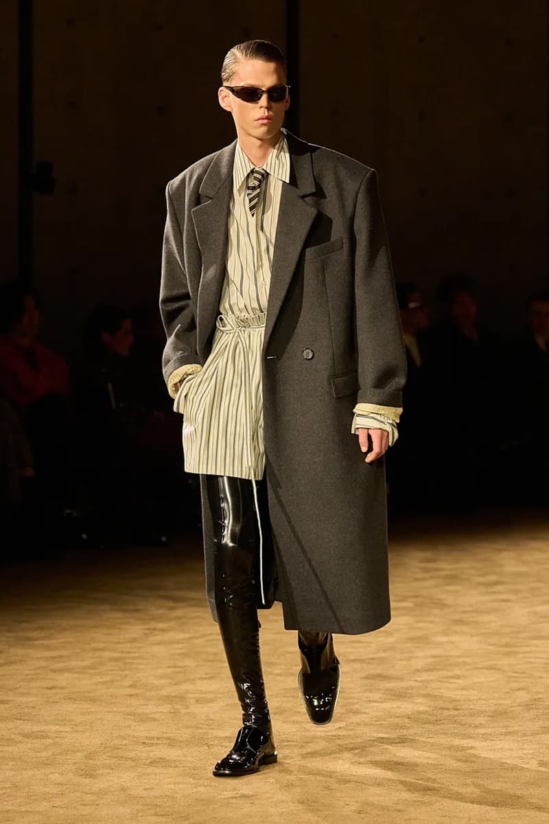 Saint Laurent Winter 2026 Menswear Paris Fashion Week Runway Collection anthony vaccarello