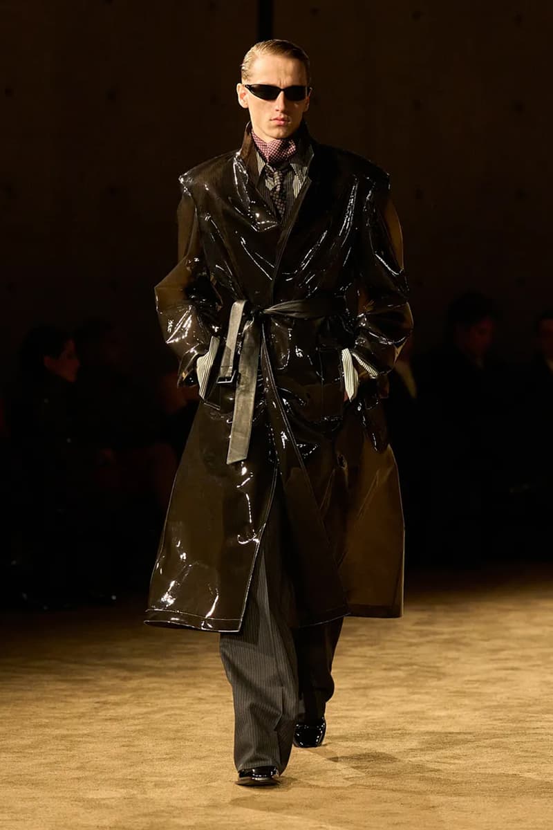 Saint Laurent Winter 2026 Menswear Paris Fashion Week Runway Collection anthony vaccarello