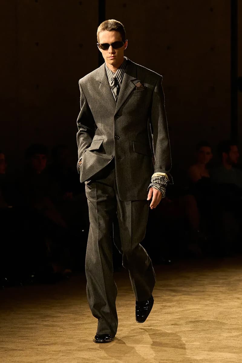 Saint Laurent Winter 2026 Menswear Paris Fashion Week Runway Collection anthony vaccarello