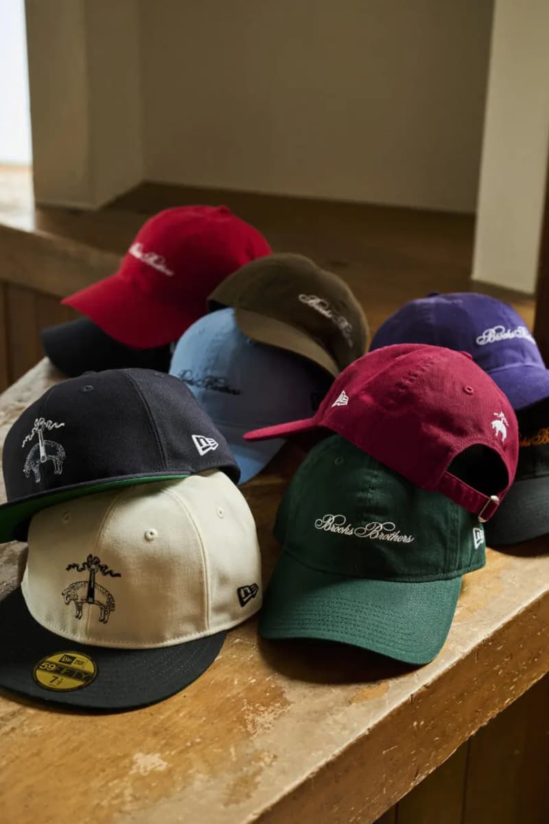Brooks Brothers New Era spring summer ss 2025 Collaboration collection Release Info
