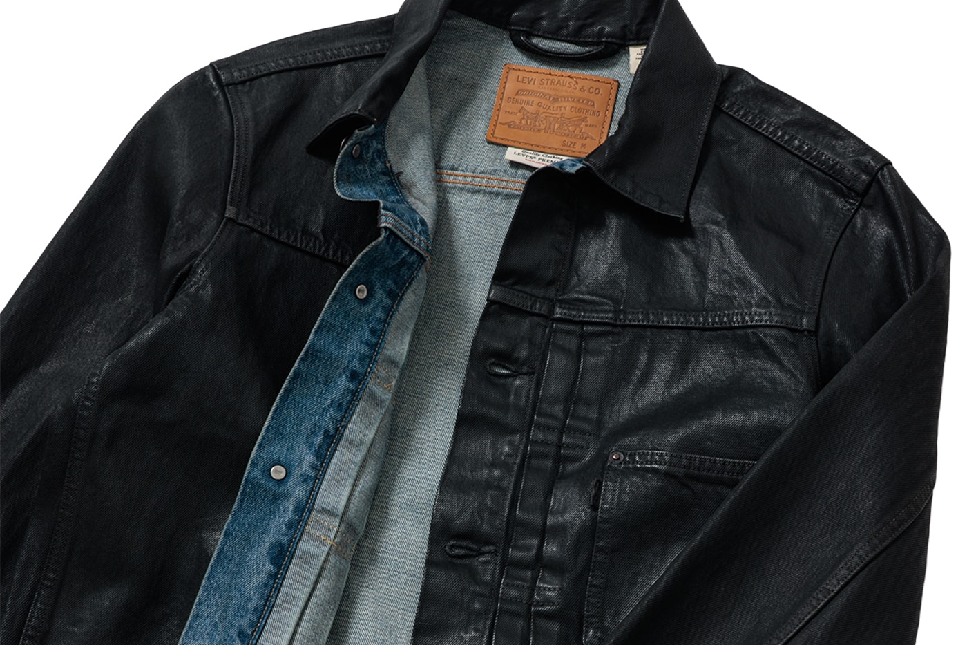 BIOTOP Levis TYPE I Trucker Black Coating Release Info
