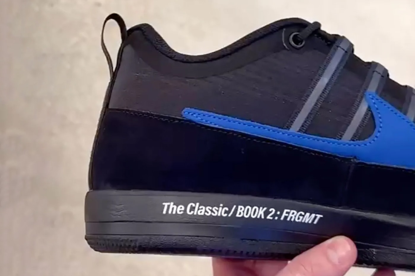fragment design Nike Book 2 IO9950-900 First Look