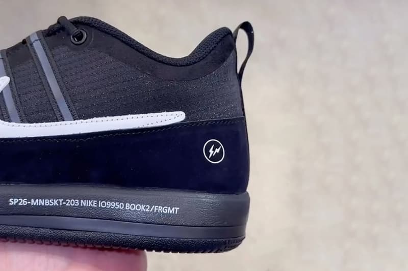 fragment design Nike Book 2 IO9950-900 First Look