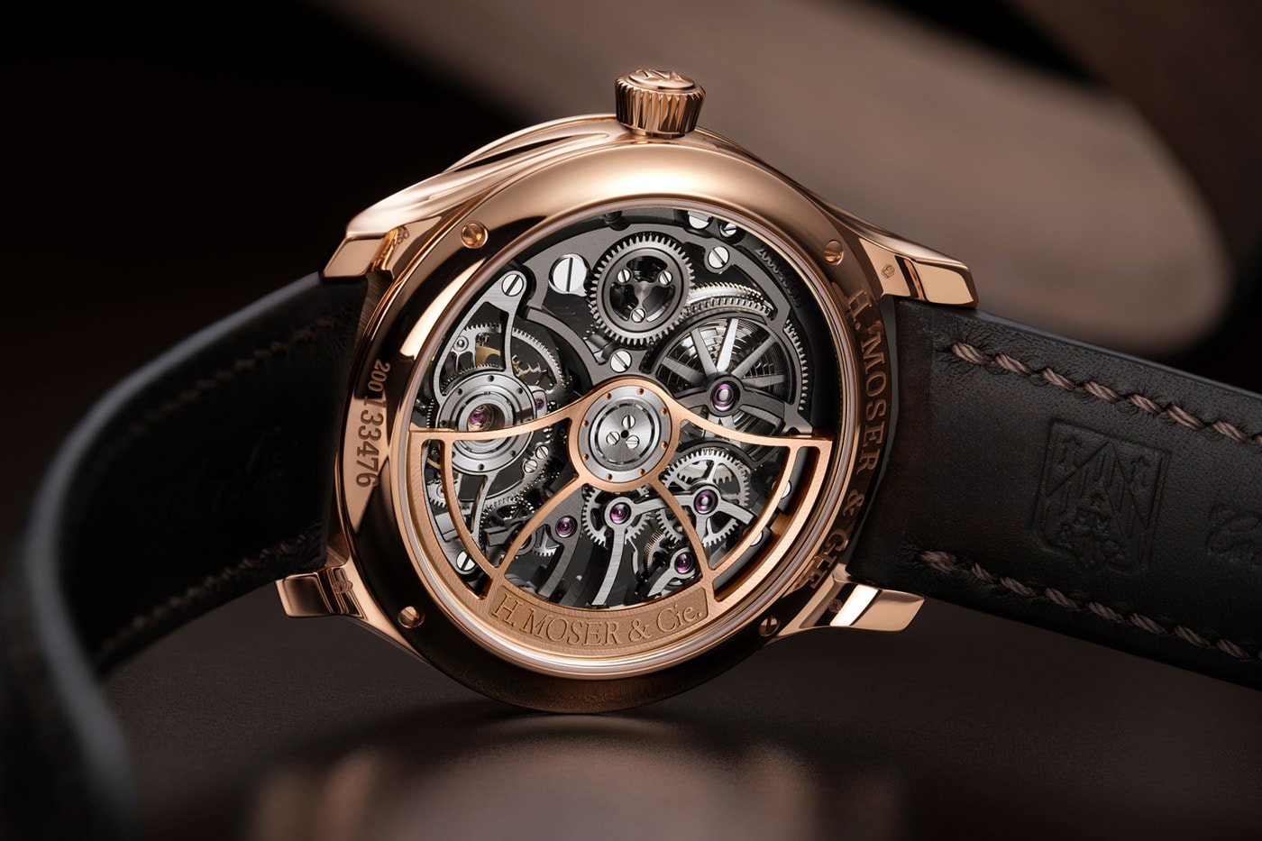 H. Moser & Cie. Endeavour Tourbillon Skeleton Red Gold ref. 1814-0400 Release Info
