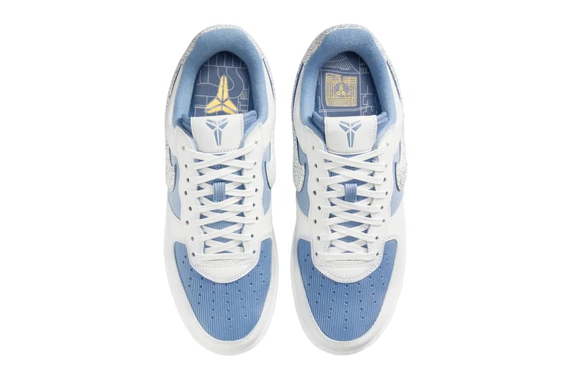 Nike Kobe Air Force 1 Low Protro City of Champions Work Blue Metallic Gold Summit White SKU IM0583 400 Official Images