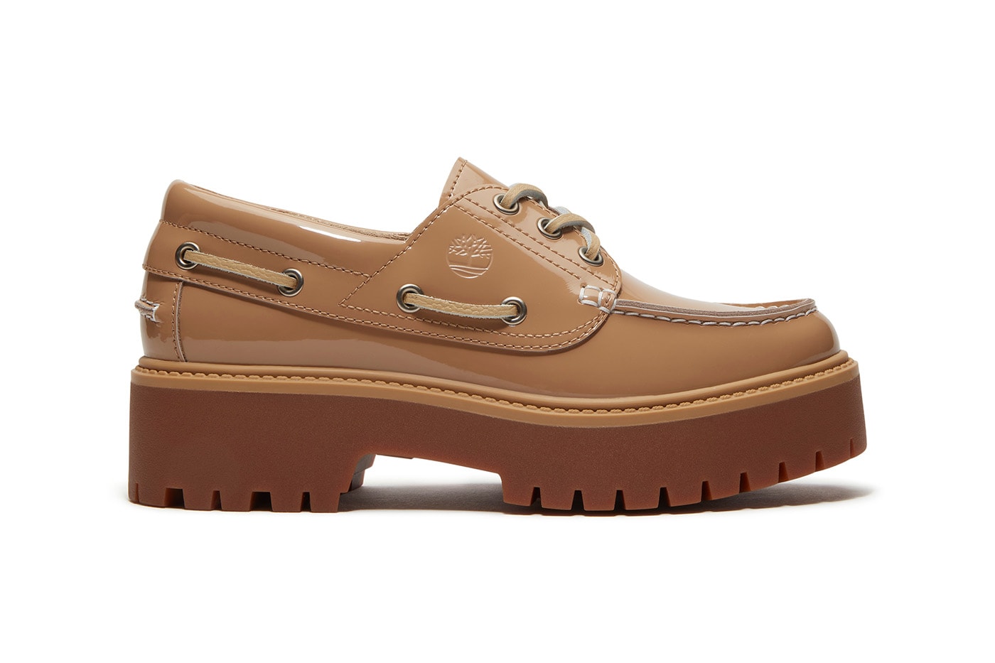 Timberland Valentine's Day "Blush Pack" Stone Street Platform Boat Shoe Stone Street Platform 6-Inch Light Pink Beige Red Release Info