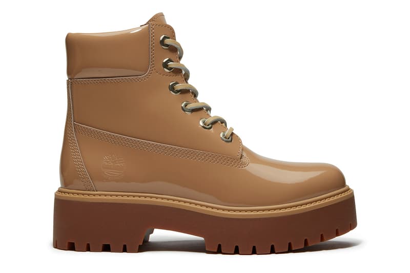 Timberland Valentine's Day "Blush Pack" Stone Street Platform Boat Shoe Stone Street Platform 6-Inch Light Pink Beige Red Release Info