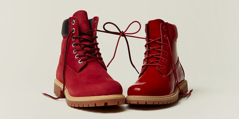 🔥 Timberland Red Valentine's Day Collection – A Streetwear Must-Have!