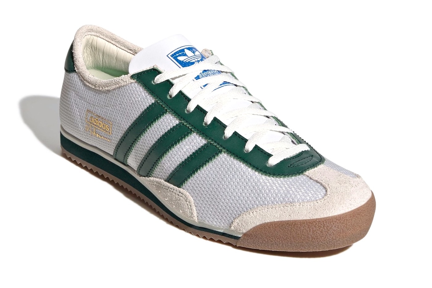 Up There Drops adidas Melbourne Collaboration White/Dark Green-Off White KJ4237 