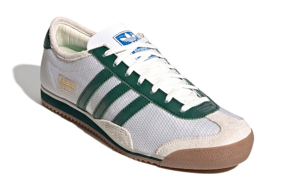 Up There Drops adidas Melbourne Collaboration White/Dark Green-Off White KJ4237 