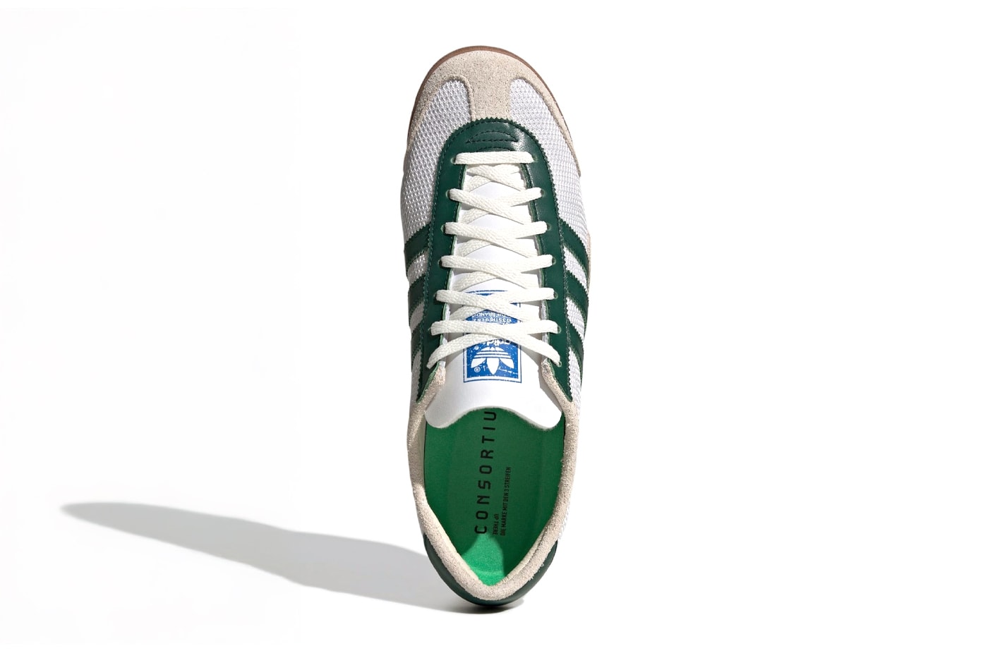 Up There Drops adidas Melbourne Collaboration White/Dark Green-Off White KJ4237 