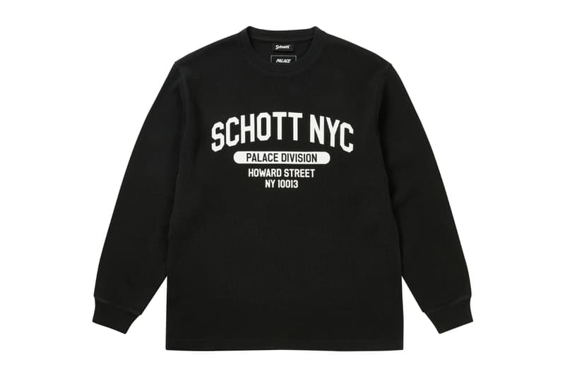 Palace Schott Spring 2026 Collaboration collection Release Info