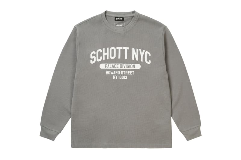 Palace Schott Spring 2026 Collaboration collection Release Info