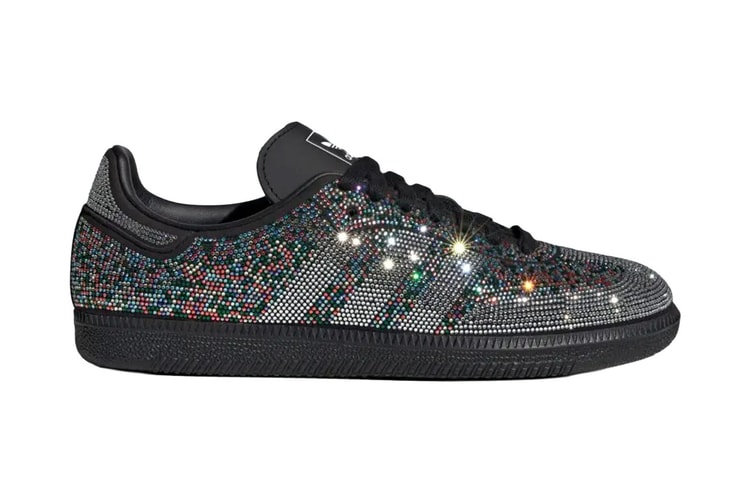 Sparkle in Every Step: adidas’ Samba OG Emerges in “Rhinestone/Core Black”