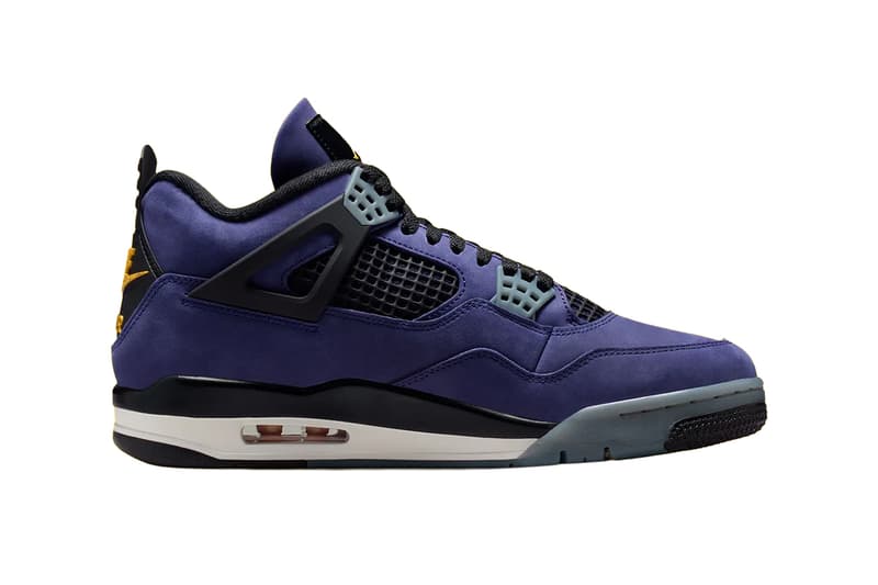 Air Jordan 4 Lakeshow Imperial Purple Multi-Color Multi Color FV5029-500 Official Images